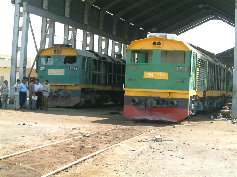 IRR locos in Basra