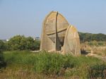 [Photograph of 20 foot sound mirror, 4 September 2005]