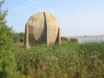 [Photograph of 20 foot sound mirror, 4 September 2005]