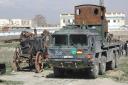 Afghan loco on truck