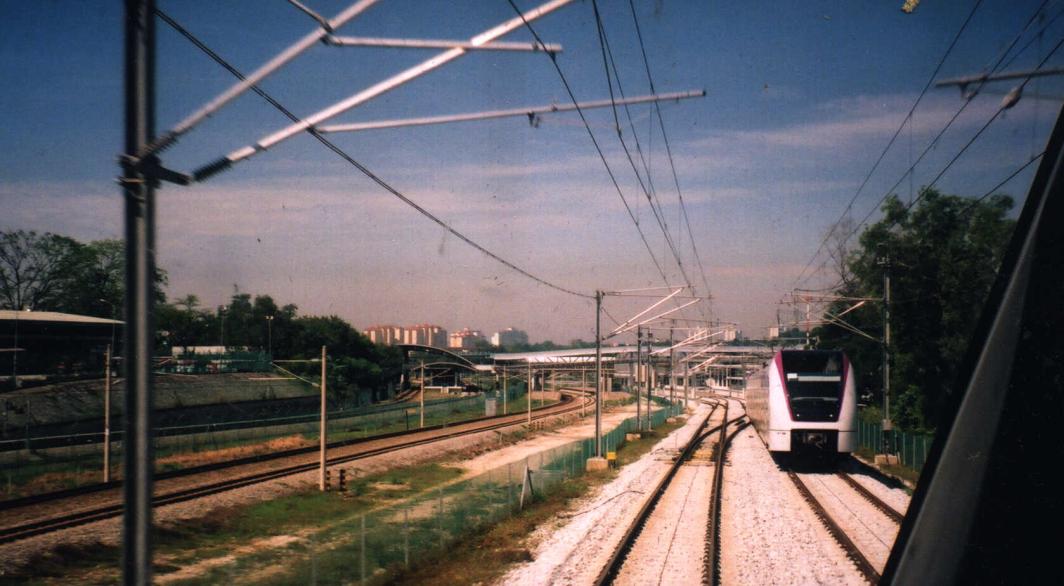 [Express Rail Link Desiro train]