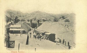 Khojak tunnel circa 1905
